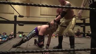 (C) Vaughn Vertigo vs. Mark Wheeler for the Barrie Wrestling Heavyweight Championship