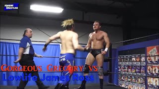 Gorgeous Gregory vs James Ross Free Wrestling Match