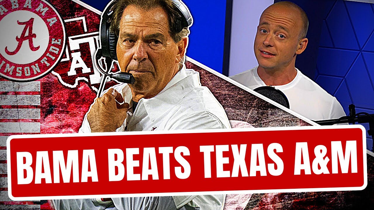 Alabama Beats Texas A&M - Josh Pate Rapid Reaction (Late Kick Cut ...