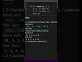 Sort array of elements using sort() in JavaScript | JS Interview Questions #24 | #shorts #short #js