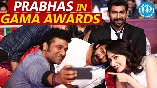 'Baahubali' Prabhas In GAMA Awards | Dubai | Gama Awards