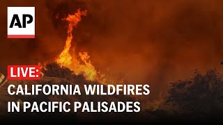 California wildfires LIVE: Palisades Fire continues burning