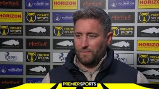 Hibernian manager Lee Johnson gives his verdict on Premier Sports Cup loss to Falkirk