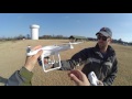 dji phantom 1 quadcopter setup flight and on board view