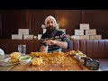 the deep fried full 7lb christmas dinner challenge xmas series 2020 beardmeatsfood