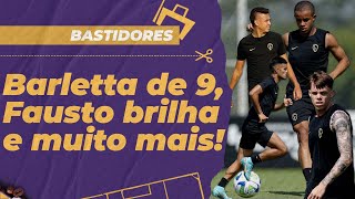 Bastidores de amistoso do Corinthians: Barletta de 9, Fausto e Cantillo brilham e muito mais!