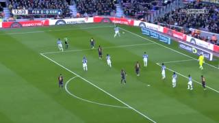FC Barcelona vs Espanyol FULL MATCH 1ST HALF 12-7-14 5-1
