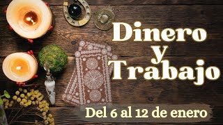 🔝TAROT TRABAJO Y DINERO💰 - DEL 6 AL 12 DE ENERO - TAROT TORTUGA🐢