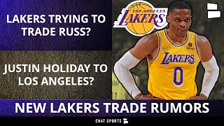 Lakers Trying To Trade Russell Westbrook? Gary Trent Jr, Justin Holiday Trade? | Lakers Trade Rumors