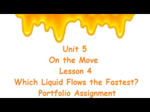 Which fluid flows fastest?