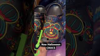 New Halloween Mickey Mouse CROCS! // Disneyland