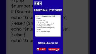 PHP Conditional Statements Explained | If, Else, Elseif & Switch Tutorial for Beginners