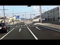 （岡山市内）野田地下道～高柳交差点～関西高校前国道180号