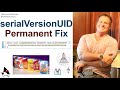 Fix Eclipse's SerialVersionUID Warning Error