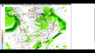 GFS model run 12/20/2015