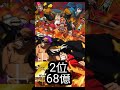 one piece 映画 興行収入ランキング！