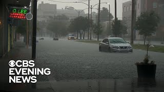 Outbreak of serious storms bring flooding, hail to the South