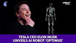 Tesla CEO unveils latest AI robot
