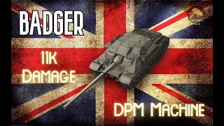 Badger 11k Damage DPM Machine II Wot Console - World of Tanks Console Modern Armour