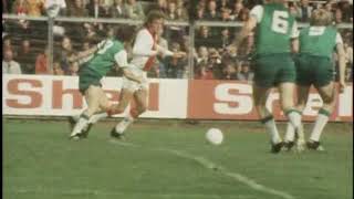 Goal! Gerrie Muhren. 23.09.1973. Ajax - Feyenoord