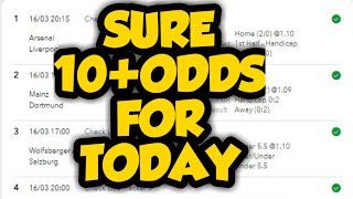 FOOTBALL PREDICTIONS TODAY 10+ODDS FOR TODAY||#bettingtipstoday  @sports betting tips #sportybet
