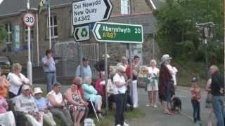 Olympic Flame Through Llanarth 2012