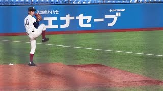 2015 高校野球 大阪桐蔭 岩本悠生投手（現石川ミリオンスターズ）の投球