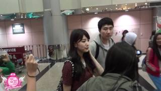 [大酥團] 111019 Miss A in Taiwan @ Taoyuan Airport (FanCam)(2)