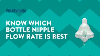 Which Bottle Nipple Flow Rate is Best? 🍼 #Shorts