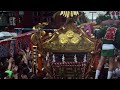 平成28年羽田神社　夏季祭禮～宮神輿宮入り