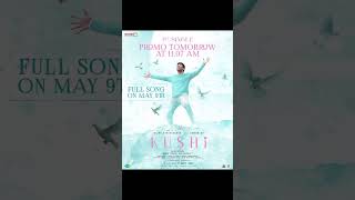 Kushi vijay devarakonda new movie poster & release date update.