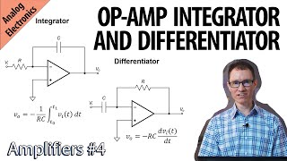 Signal Differentiator and Integrator (Amplifiers #4)