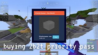 2b2t - Is purchasing priority queue worth it