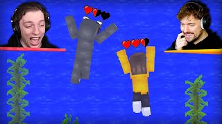 Slogo & Crainer Nearly Died.. (Minecraft Squid Island)