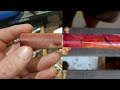 Pen turning, without a mandrel.