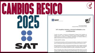 Nuevo Comunicado SAT Para RESICO Y RFC