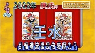 【翻轉命運 與神同行】陳炳昆老師主講 2022壬寅年庚戌月『壬水運勢分析』