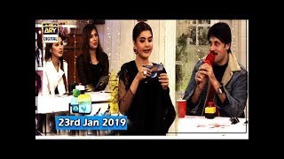 Good Morning Pakistan - Sadaf Umair & Tipu Sharif - 23rd January 2019 - ARY Digital Show