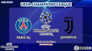 Paris Saint Germain Vs Juventus | UEFA CHAMPIONS LEAGUE | FIFA 22 | Gameplay
