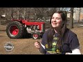 1959 massey ferguson 98 owned by a competitive tractor puller who is also a nurse and mom