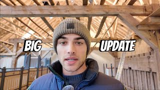 Big Property Update, Our Custom Order for the Stables + Preparing for the Next Project