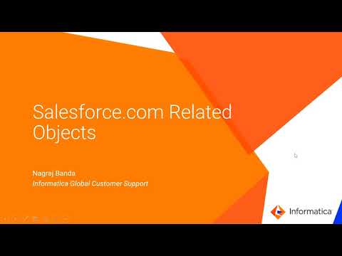 Salesforce.com related Objects in Informatica Cloud