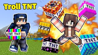 Minecraft, Nhưng bqThanh Đánh Lừa Troll Ốc Bằng TNT Siêu Vip Mới Chế Tạo...