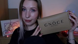 [ASMR] Otwieram paczkę od GNOCE 💍  jewelry haul (whisper, tapping, crinkle sounds)