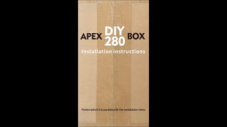 Building the apexium 280 DIY Kit