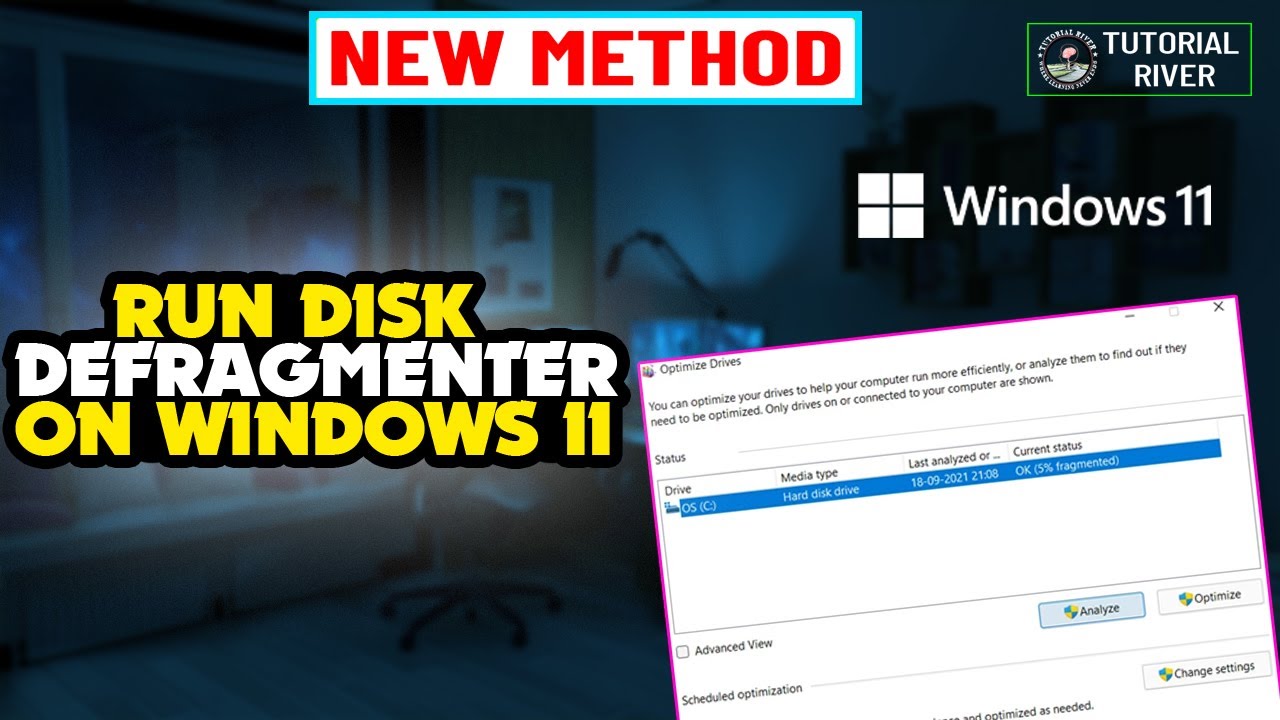 How To Run Disk Defragmenter On Windows 11 ( Step-by-Step ) 2024 - YouTube