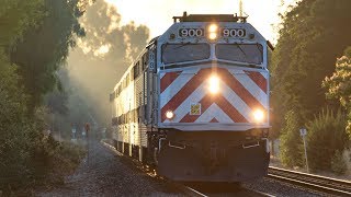 (4K) Railfanning the San Jose Evening Rush-Caltrain, ACE, and Amtrak