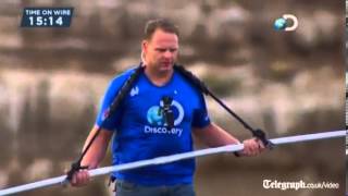 Daredevil Nik Wallenda crosses Grand Canyon on high wire