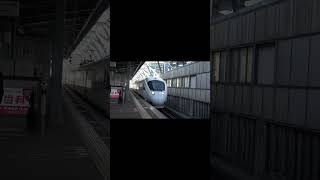 JR九州　885系(白いソニック)　千早駅通過　#shorts #jr九州 #4k