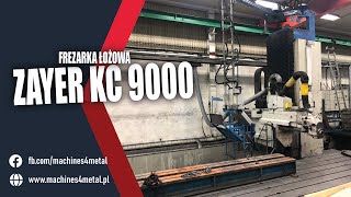 Frezarka łożowa Zayer KC 9000 | Machines4metal